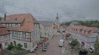 Archiv Foto Webcam Blick auf den Marktplatz von Gersfeld 09:00
