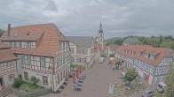 Archiv Foto Webcam Blick auf den Marktplatz von Gersfeld 11:00