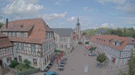 Archiv Foto Webcam Blick auf den Marktplatz von Gersfeld 09:00