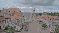 Archiv Foto Webcam Blick auf den Marktplatz von Gersfeld 11:00