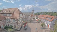 Archiv Foto Webcam Blick auf den Marktplatz von Gersfeld 13:00