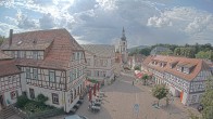 Archiv Foto Webcam Blick auf den Marktplatz von Gersfeld 15:00