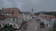 Archiv Foto Webcam Blick auf den Marktplatz von Gersfeld 07:00