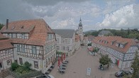 Archiv Foto Webcam Blick auf den Marktplatz von Gersfeld 11:00