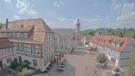 Archiv Foto Webcam Blick auf den Marktplatz von Gersfeld 13:00
