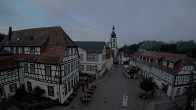 Archiv Foto Webcam Blick auf den Marktplatz von Gersfeld 05:00