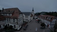 Archiv Foto Webcam Blick auf den Marktplatz von Gersfeld 06:00