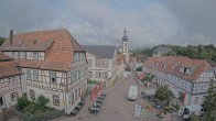Archiv Foto Webcam Blick auf den Marktplatz von Gersfeld 07:00