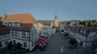 Archiv Foto Webcam Blick auf den Marktplatz von Gersfeld 06:00