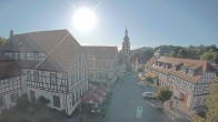 Archiv Foto Webcam Blick auf den Marktplatz von Gersfeld 17:00