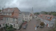 Archiv Foto Webcam Blick auf den Marktplatz von Gersfeld 07:00
