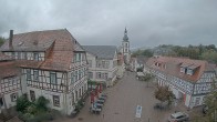 Archiv Foto Webcam Blick auf den Marktplatz von Gersfeld 08:00