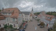 Archiv Foto Webcam Blick auf den Marktplatz von Gersfeld 13:00