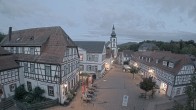 Archiv Foto Webcam Blick auf den Marktplatz von Gersfeld 05:00