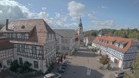 Archiv Foto Webcam Blick auf den Marktplatz von Gersfeld 13:00