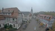 Archiv Foto Webcam Blick auf den Marktplatz von Gersfeld 07:00