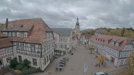 Archiv Foto Webcam Blick auf den Marktplatz von Gersfeld 13:00
