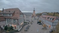 Archiv Foto Webcam Blick auf den Marktplatz von Gersfeld 17:00