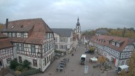 Archiv Foto Webcam Blick auf den Marktplatz von Gersfeld 07:00