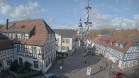 Archiv Foto Webcam Blick auf den Marktplatz von Gersfeld 09:00