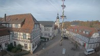 Archiv Foto Webcam Blick auf den Marktplatz von Gersfeld 07:00