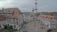 Archiv Foto Webcam Blick auf den Marktplatz von Gersfeld 13:00