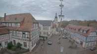 Archiv Foto Webcam Blick auf den Marktplatz von Gersfeld 07:00