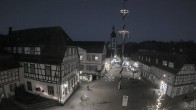 Archiv Foto Webcam Blick auf den Marktplatz von Gersfeld 06:00