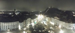 Archiv Foto Webcam Grazer Rathaus 01:00