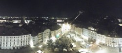 Archiv Foto Webcam Grazer Rathaus 01:00