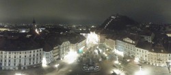 Archiv Foto Webcam Grazer Rathaus 01:00