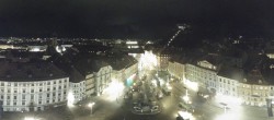 Archiv Foto Webcam Grazer Rathaus 23:00