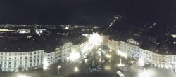 Archiv Foto Webcam Grazer Rathaus 01:00