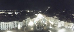 Archiv Foto Webcam Grazer Rathaus 03:00