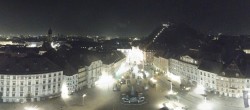 Archiv Foto Webcam Grazer Rathaus 01:00