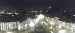 Archiv Foto Webcam Grazer Rathaus 01:00