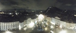 Archiv Foto Webcam Grazer Rathaus 01:00