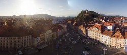 Archiv Foto Webcam Grazer Rathaus 17:00
