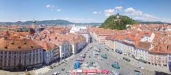 Archiv Foto Webcam Grazer Rathaus 11:00