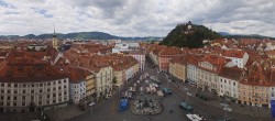 Archiv Foto Webcam Grazer Rathaus 11:00