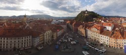 Archiv Foto Webcam Grazer Rathaus 17:00