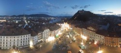Archiv Foto Webcam Grazer Rathaus 03:00
