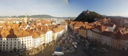 Archiv Foto Webcam Grazer Rathaus 01:00