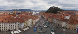 Archiv Foto Webcam Grazer Rathaus 12:00