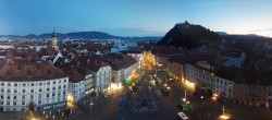 Archiv Foto Webcam Grazer Rathaus 03:00