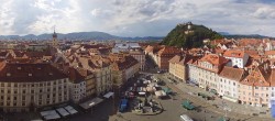 Archiv Foto Webcam Grazer Rathaus 15:00