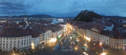 Archiv Foto Webcam Grazer Rathaus 03:00