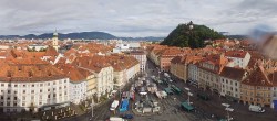 Archiv Foto Webcam Grazer Rathaus 07:00