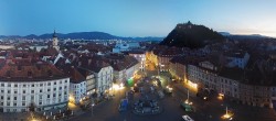 Archiv Foto Webcam Grazer Rathaus 03:00