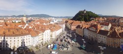 Archiv Foto Webcam Grazer Rathaus 07:00